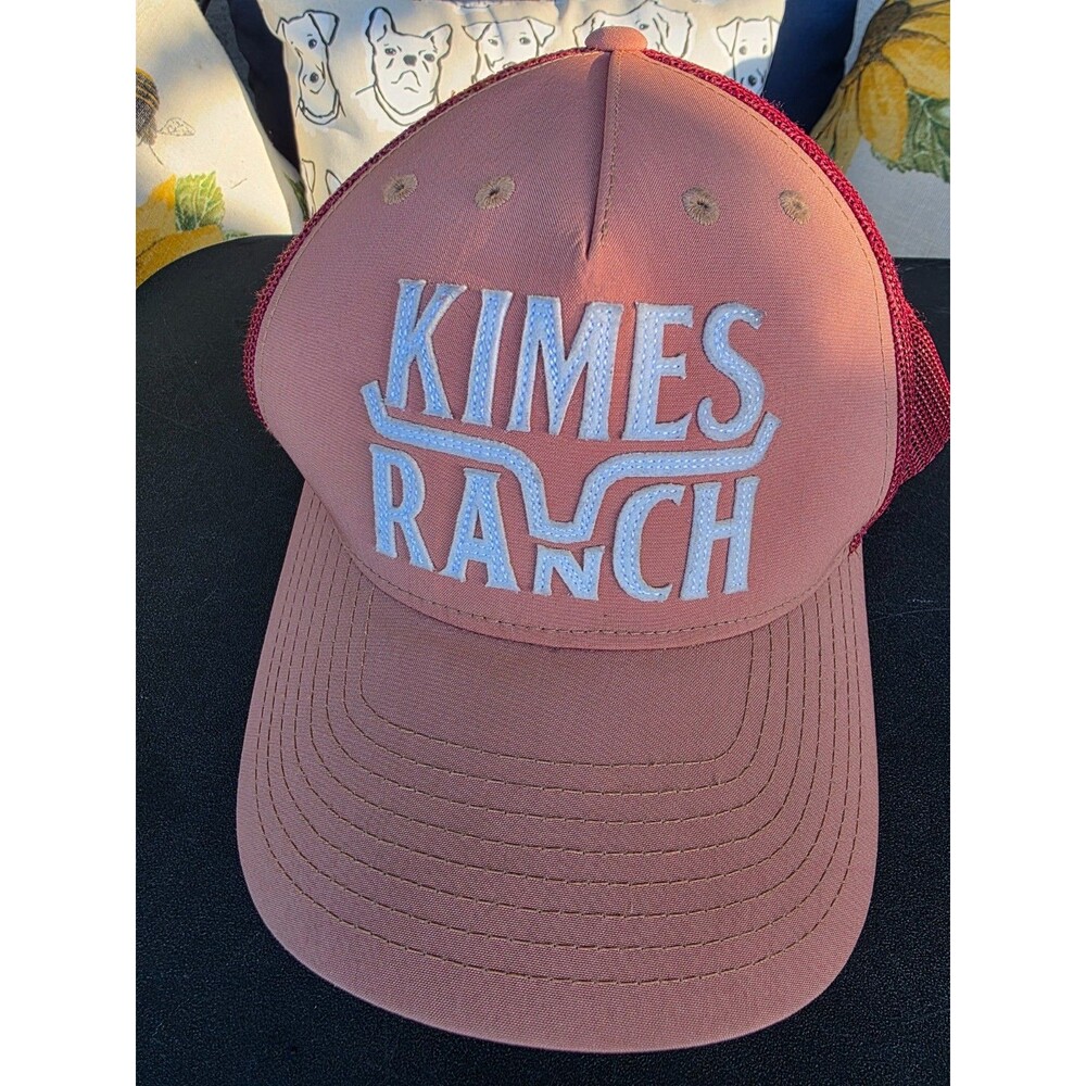Kimes Ranch Snapback Trucker Hat - Iconic Logo Embroidery Mesh Back Cap